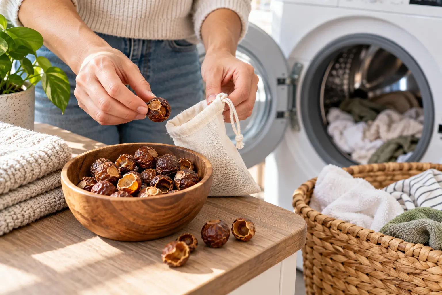 How to use soap nuts to do your laundry